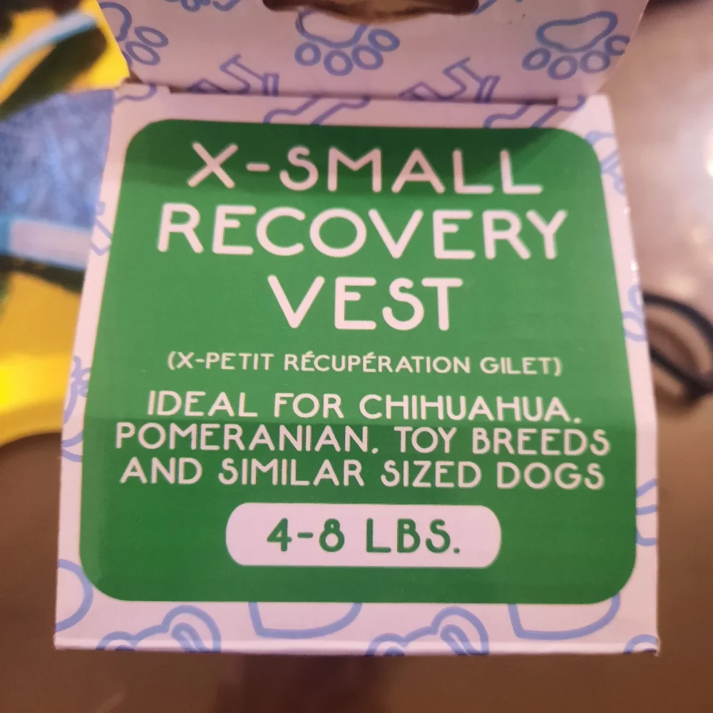 Calm Paws Premium Recovery Vest XS